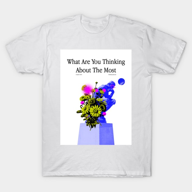 Thinker T-Shirt by Dusty wave